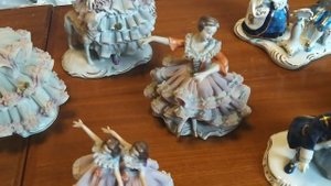 РАСПАКОВКА ПОСЫЛОК И НАХОДКИ СУПЕР. Фарфоровые фигурки Дрезден, немецкий фарфор Барахолка  Германия