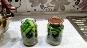 Огурцы маринованные с зёрнами горчицы