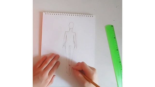 How to draw beautiful ?Fashion illustration "Dress"/Как нарисовать необычный? рисунок "ЭСКИЗ ОДЕЖДЫ