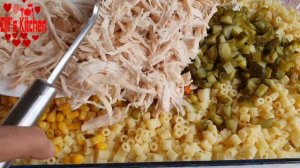 CHICKEN PASTA SALAD RECIPE