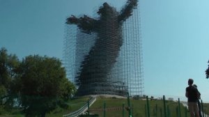 Волгоград глазами местных Родина мать на реконструкции