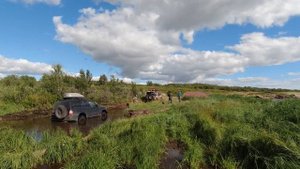 Путешествие к Никодимскому Маяку. Вторая серия.Патрол Y61, Тойота 105, Тойота 100, Гелентваген W463