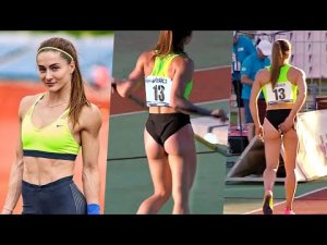Марина Килипко  Прыжки с шестом среди женщин  Легкая атлетика Луцк 2021