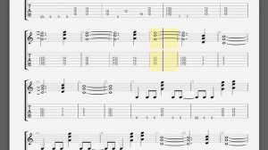 Metallica   Overkill James guitar tablature