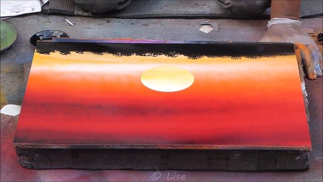 Spray paint art - Elephant - made by street artist смотреть онлайн