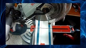 Bosch GCM 12 GDL, распил алюминия