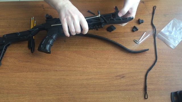 Арбалет Alligator с прикладом (Man Kung TCS-2) смотреть онлайн