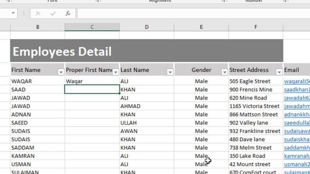How to Use Proper and Trim Functions in Microsoft Excel 2019 смотреть онлайн