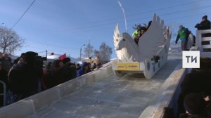 3-й фестиваль креативных саней «SUNNYФЕСТ» в Мамадыше