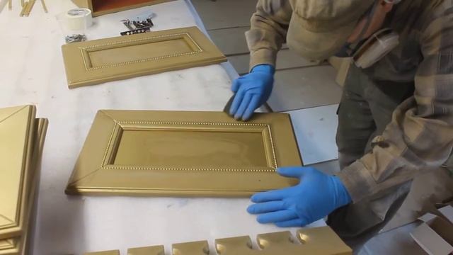 Буфет в Самару Работа с патиной по рамке фасадов смотреть онлайн