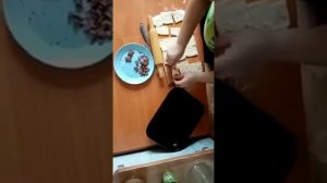 Стряпаем печенье из слоёного теста и шоколада