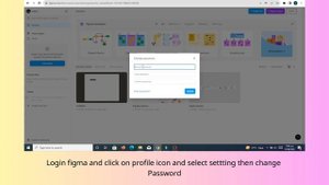 How to change Password in Figma