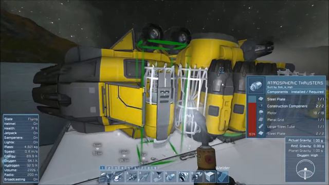Ore Mining #3 :Space Engineers Survival смотреть онлайн