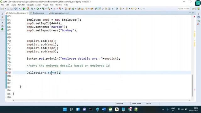 JDK8 Features (Lambda Expressions with Collections) Session-7 | By Mr. Sreenivas