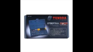 Отвертка - набор Tundra basic реверсивная - 41 предмет