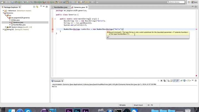 [Java 101] Episode 16: Generics смотреть онлайн