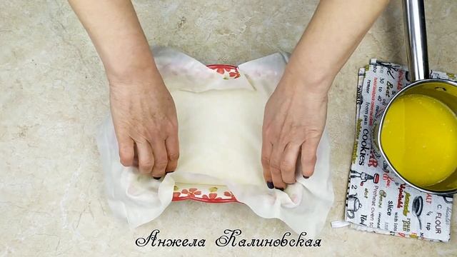 Испеките это немедленно! Бугаца - греческий пирог из теста фило и заварного крема/BOUGATSA. смотреть онлайн