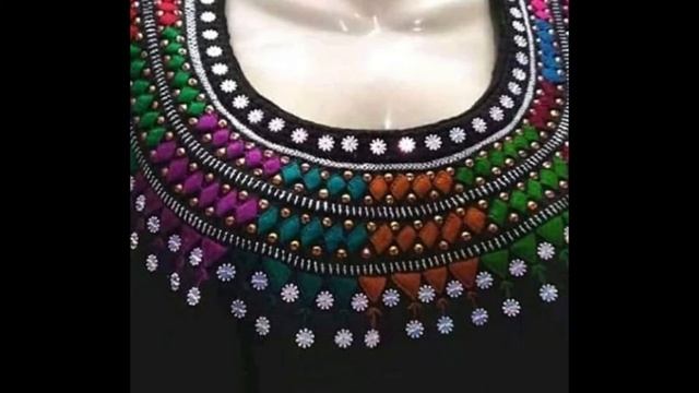 Sindhi embroidery neck Designs and suits смотреть онлайн
