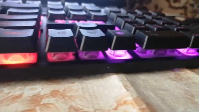 Дешевый ИГРОВОЙ КОМПЛЕКТ\ Обзор бюджетного игрового комплекта мышь+клавиатура.