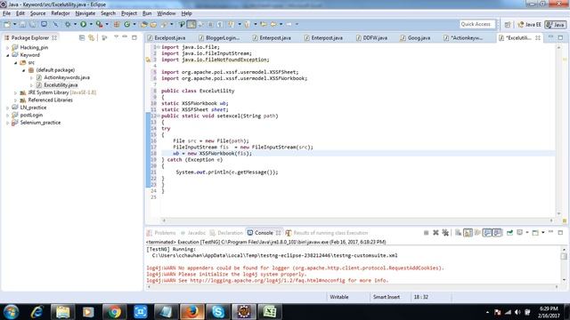 Keyword Driven Framework Selenium Tutorials 09 смотреть онлайн