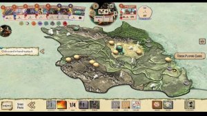 Spirit Island: Thunderspeaker vs The Kingdom of France (level 5, board E)