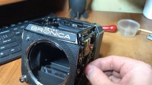 Bronica Ec. Работа разделяющегося зеркала