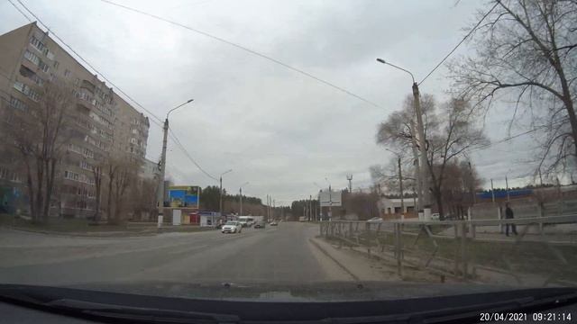 Проездом через г. Сызрань (от Саратовского шоссе до трассы М5). 20 апреля 2021 г. смотреть онлайн