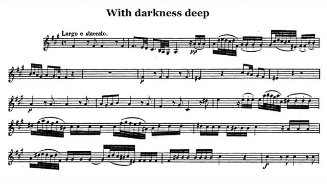 Play the Violin sheet music with Sonya Yoncheva/ Handel: Aria, "With darkness deep" from Theodora смотреть онлайн