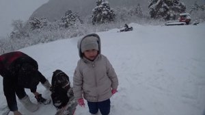 Владикавказ. Порог неба. Дигорское ущелье зимой. Катаемся на сноубордах.