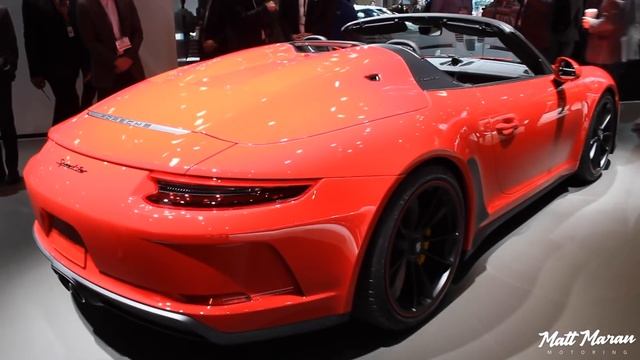 2019 Porsche 911 Speedster - 2019 NYIAS смотреть онлайн