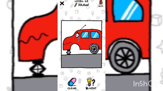 Just Draw. Пробую игру - просто дорисуй. Весёлая игра