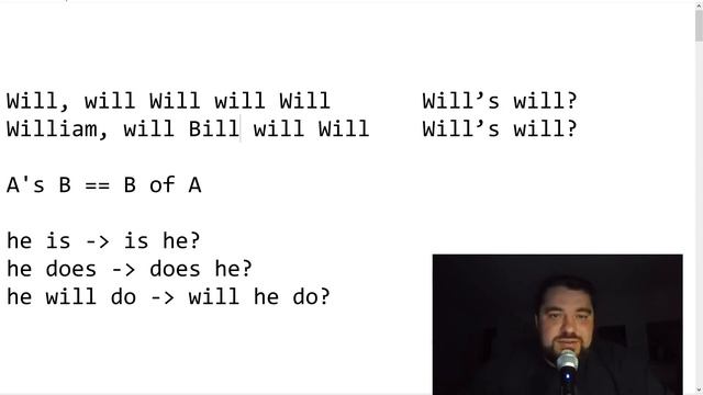 Головоломки на английском 3 -- Will, will Will will Will Will's will? смотреть онлайн