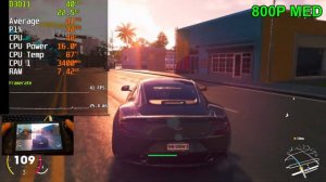 STEAM DECK | The Crew 2 Benchmark | 800P | 2023