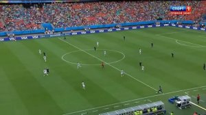 Невероятный гол Ван Перси на чемпионате мира 2014 HD