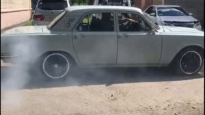 Как нужно делать бернаут на волге