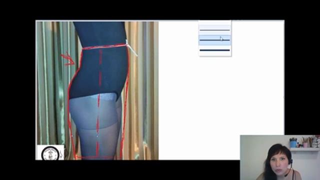 Ширина переднего и заднего полотнища юбки смотреть онлайн