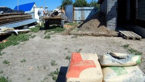 СТРОЮ БОЛЬШОЙ ПРИСТРОЙ К ДОМУ - ВАННАЯ, ТУАЛЕТ, ПРИХОЖАЯ И СПАЛЬНЯ - НАЧАЛО ФУНДАМЕНТ