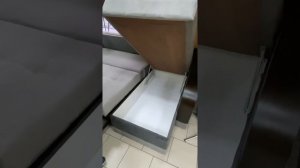 Угловой диван Дуглас. Диван на металокаркасе с тройным разложением. Видео обзор от Лига Мебели.