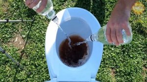 Эксперимент: Кола, Спрайт, Швепс, Фанта, Пепси, Миринда и Ментос в унитазе!