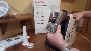 Мясорубка BOSCH MFW3630A Видеоотзыв (обзор) Эрнста