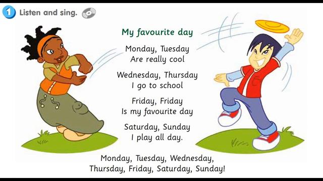 SJ 3 Module 4 Sing a song Activity 1 смотреть онлайн