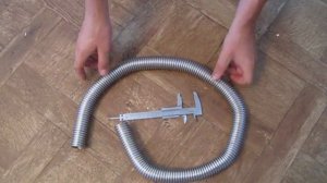 Гофрированная труба для отвода выхлопных газов