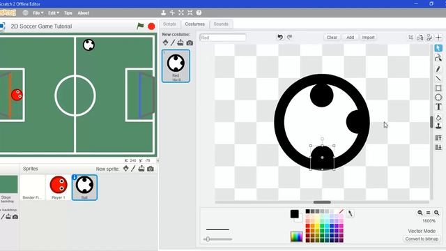 Scratch Tutorial - 2D Soccer Game Part (2) смотреть онлайн