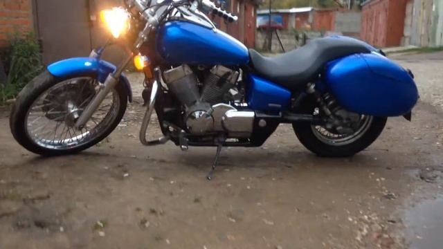 Honda Shadow Spirit vt 750 смотреть онлайн