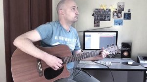 Scarborough Fair Fingerstyle Arrangement / Ярмарка в Скарборо на акустике