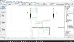 Меблировка интерьера в Archicad. Создание дизайна интерьера в Архикаде