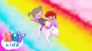 Les couleurs de l'arc-en-ciel  | Chanson pour Enfants | HeyKids en Français