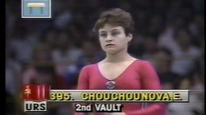 Elena Shushunova VT 1988 Seoul Team Free