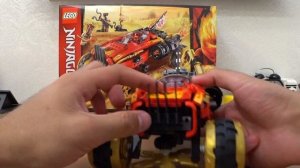 LEGO Ninjago 70675 Ниндзяго Внедорожник Катана 4х4. Распаковка и обзор набора
