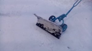 лопата с отвалом на колёсах